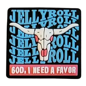 Jellyroll Shoe Charm Country Music Stocking Stuffer Womens Mens Christmas Gift‎